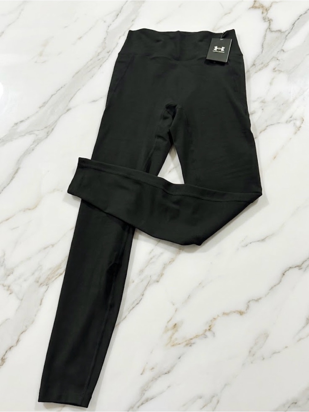 Under Armour Women’s High Rise 7/8 Leggings - Black (Size M) - NWT